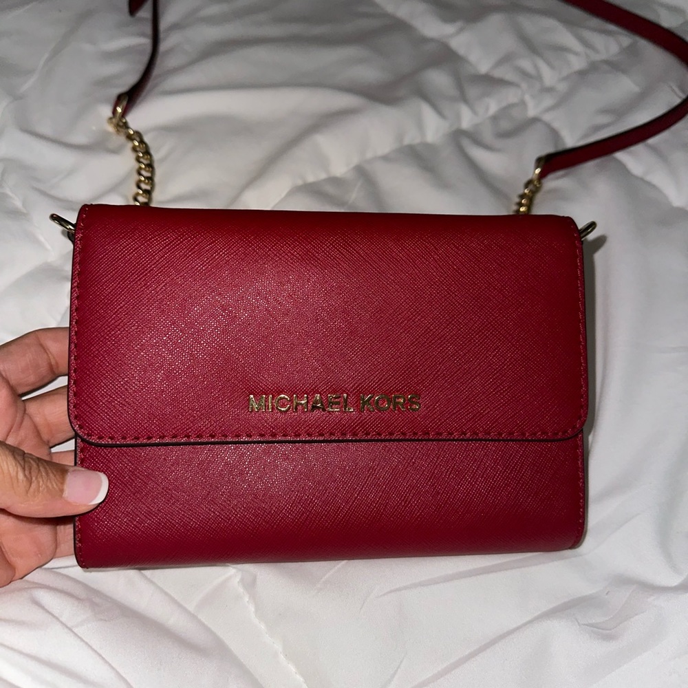 Michael Kors Red Crossbody